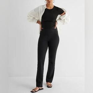 Express Columnist High Rise Boot Pull-on Pants